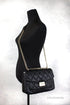 Kate Spade Carey Medium Black Quilted Flap Shoulder Bag - Evallys.com # #