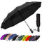 SIEPASA Windproof Travel Compact Umbrella-Automatic Umbrellas for Rain-Compact Folding Umbrella, Travel Umbrella Compact, Small Portable Windproof Umbrellas for Men Women Teenage. Black-54 Inch 54 Inch-1 Pack - Evallys.com # #