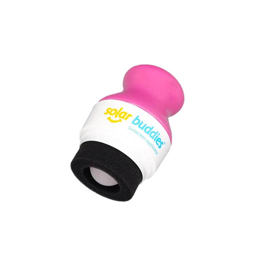 Full Pink Solar Buddies Refillable Roll On Sponge Applicator For Kids, Adults, Families, Travel Size Holds 100ml Travel Friendly for Sunscreen, Suncream and Lotions (Full Pink) Full Pink - Evallys.com # #