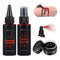 BOBISUKA 3PCS Halloween Fake Blood Makeup Kit - Coagulated Blood 1.41oz + Fake Blood Spray 1.76oz + Dripping Blood 1.76oz, Realistic Washable Special Effects SFX Makeup Set, for Zombie Vampire Monster - Evallys.com # #