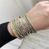 16Pcs Gold Bangle Bracelets for Women - Multi Layer Stackable Textured Bracelets Boho Jewelrys Set. B set 16pc multi - Evallys.com # #