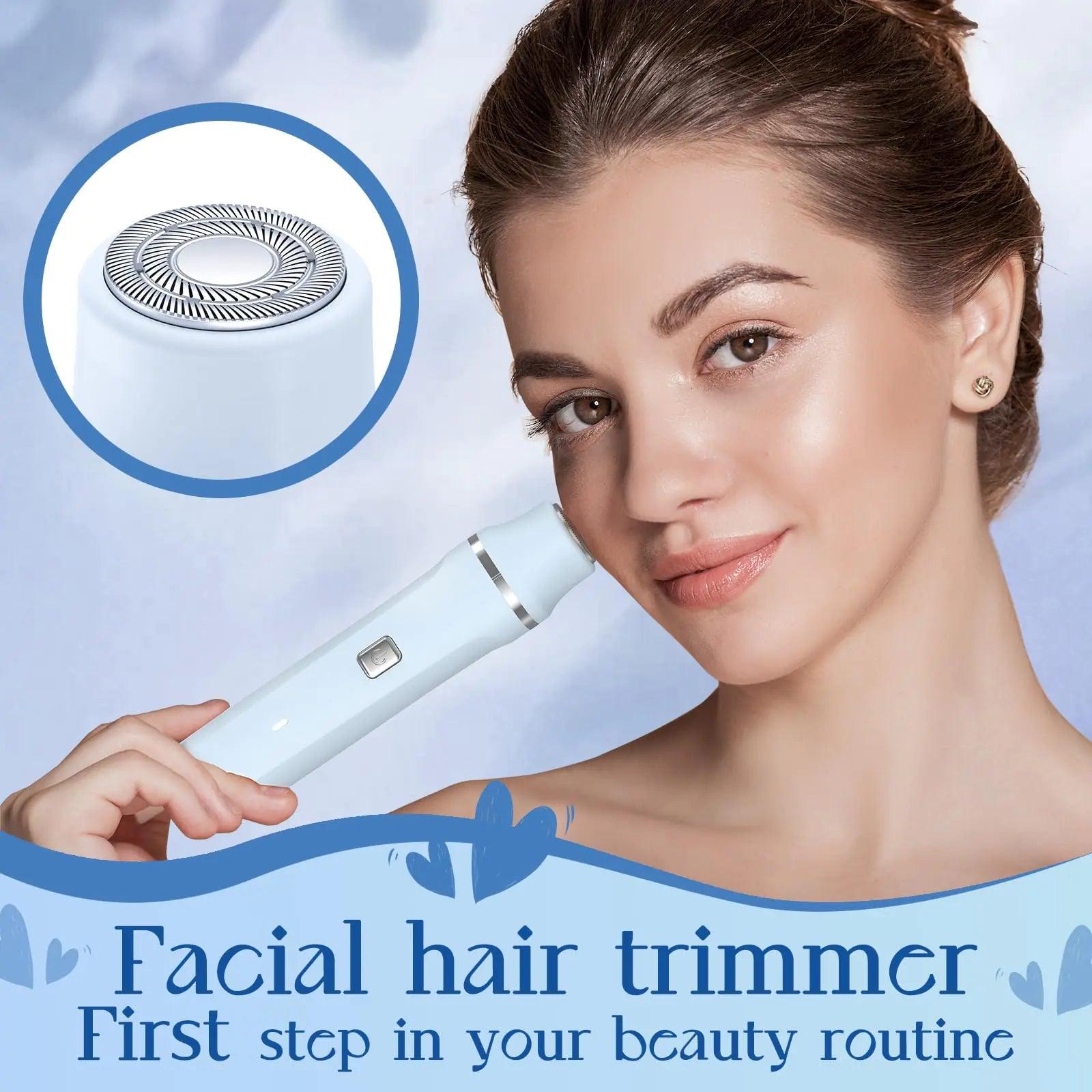 Electric Shaver for Women - Body Hair Trimmer Shaver for Women's Grooming, Wet & Dry Use Groomer, Dusk Razor for Women, Ladies Electric Razors for Legs, Female Trimmer for Private Area, Blue - Evallys.com # #