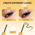 QUEWEL Lash Clusters Bond Eyelash Cluster Glue for DIY Lash Extensions, 5ML Cluster Lashes Glue Waterproof&Long Lasting, Super Strong Hold Eyelash Clusters Bond Suitable for All Day Wear (Black) Bond-Black - Evallys.com # #