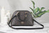 Coach Katy Brown Black Signature Coated Canvas Dome Satchel - Evallys.com # #