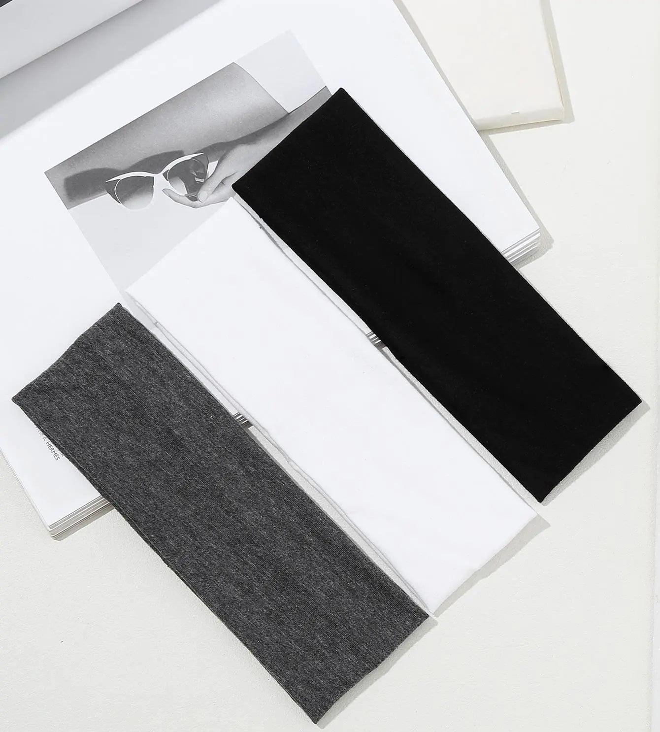 Headbands for Women - Elastic Fabric Sweat Headbands for Yoga, Running, Sports - Non-Slip Soft Cloth Hair Accessories, 16 Pack Multicolor Fashion Headbands Corlorful Day - Evallys.com