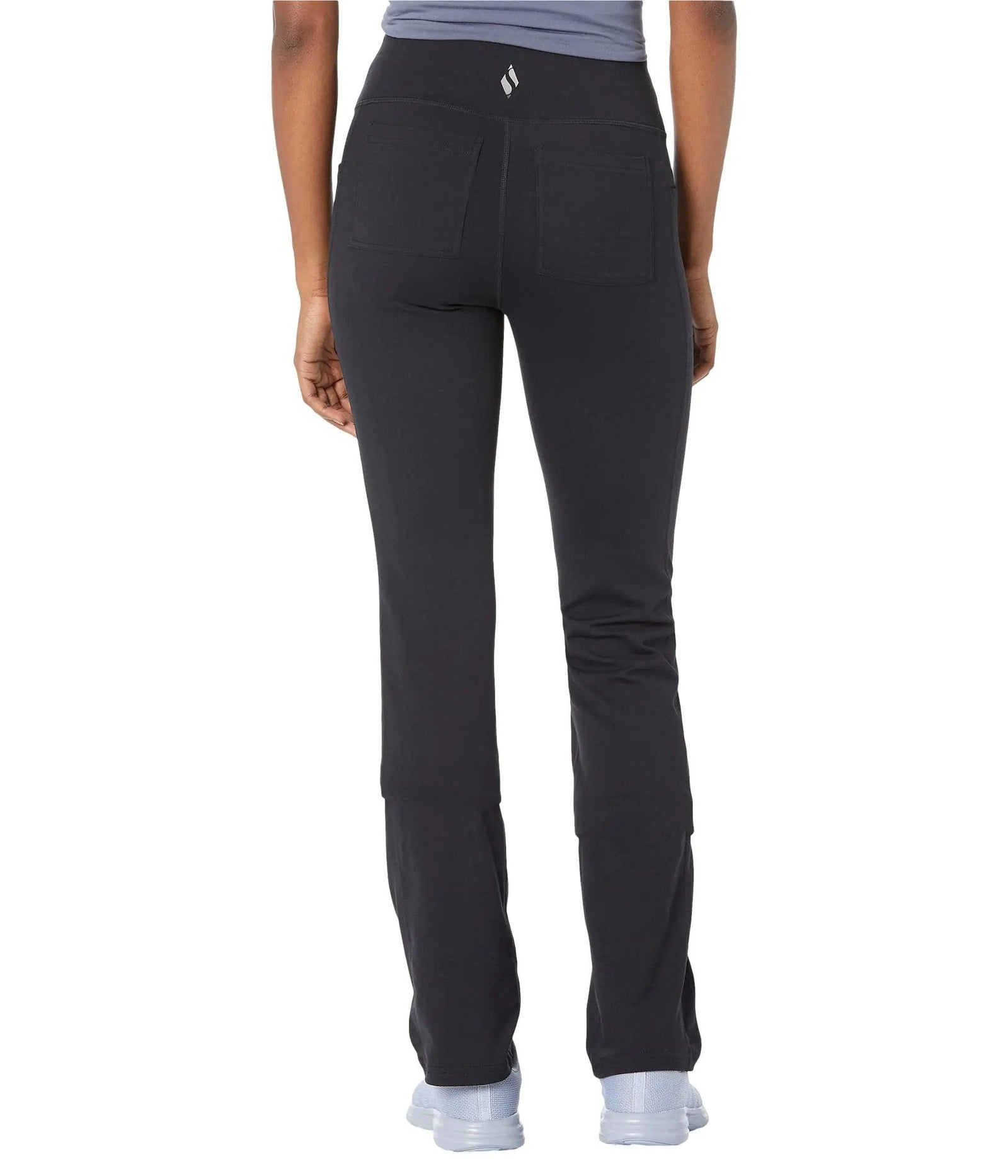 Skechers Womens Go Walk High Waisted Pant Joy X-Large Petite Black - Evallys.com # #