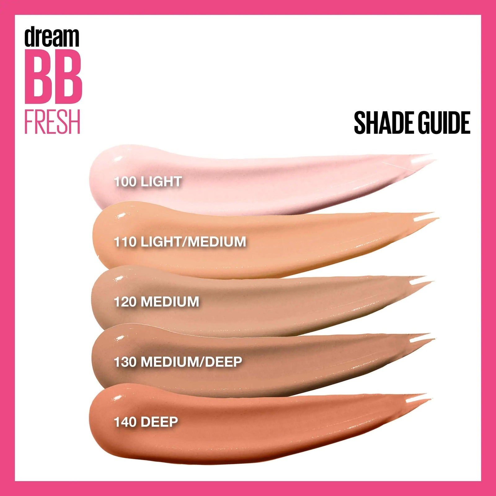 Maybelline Dream Fresh Skin Hydrating BB cream, 8-in-1 Skin Perfecting Beauty Balm with Broad Spectrum SPF 30, Sheer Tint Coverage, Oil-Free, Light, 1 Fl Oz 1 Fl Oz (Pack of 1) 100 LIGHT - Evallys.com # #