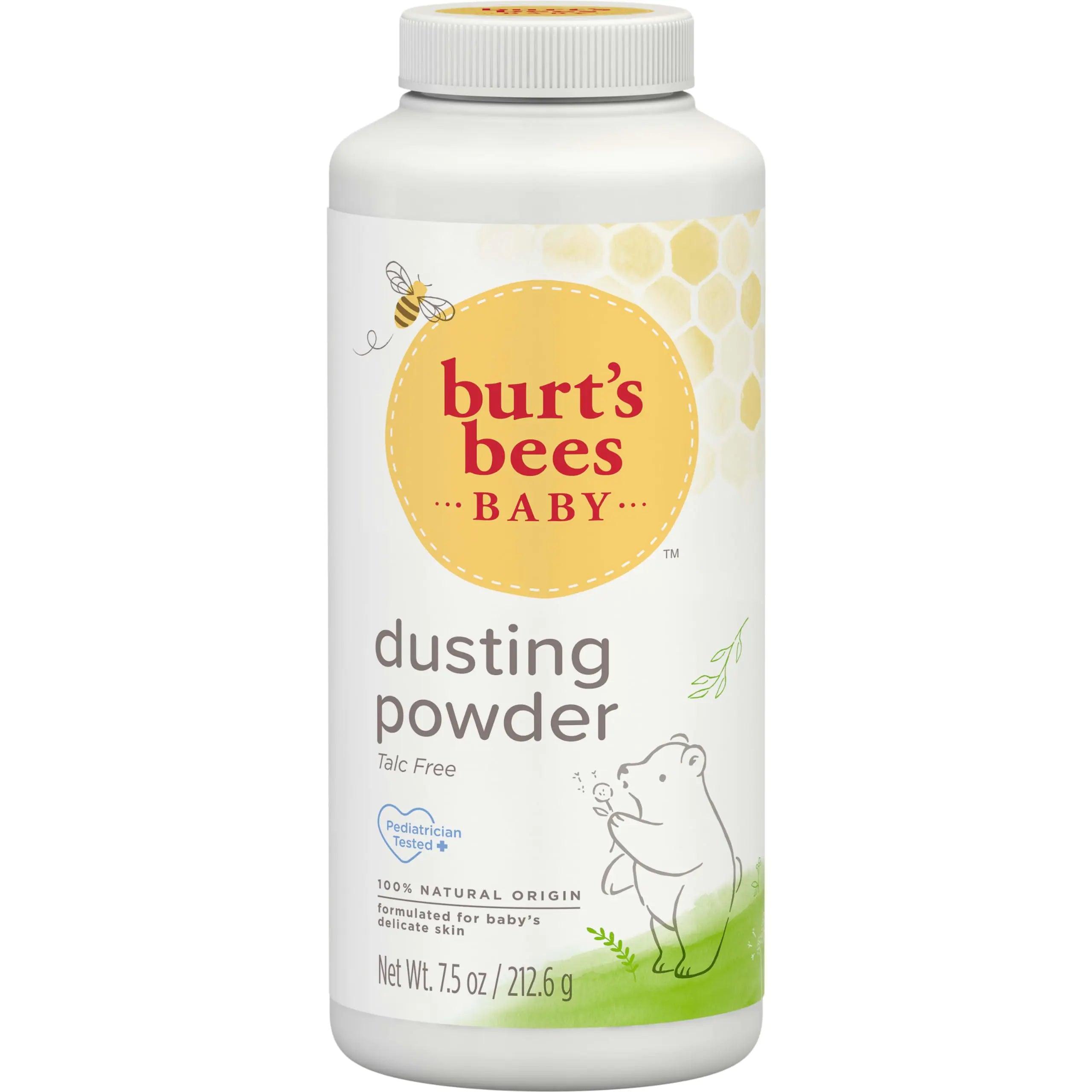 Burt's Bees Baby Dusting Powder, 100% Natural Origin, Talc-Free, Pediatrician Tested, 7.5 Ounces, Pack May Very 1.41 Pound (Pack of 1) - Evallys.com # #