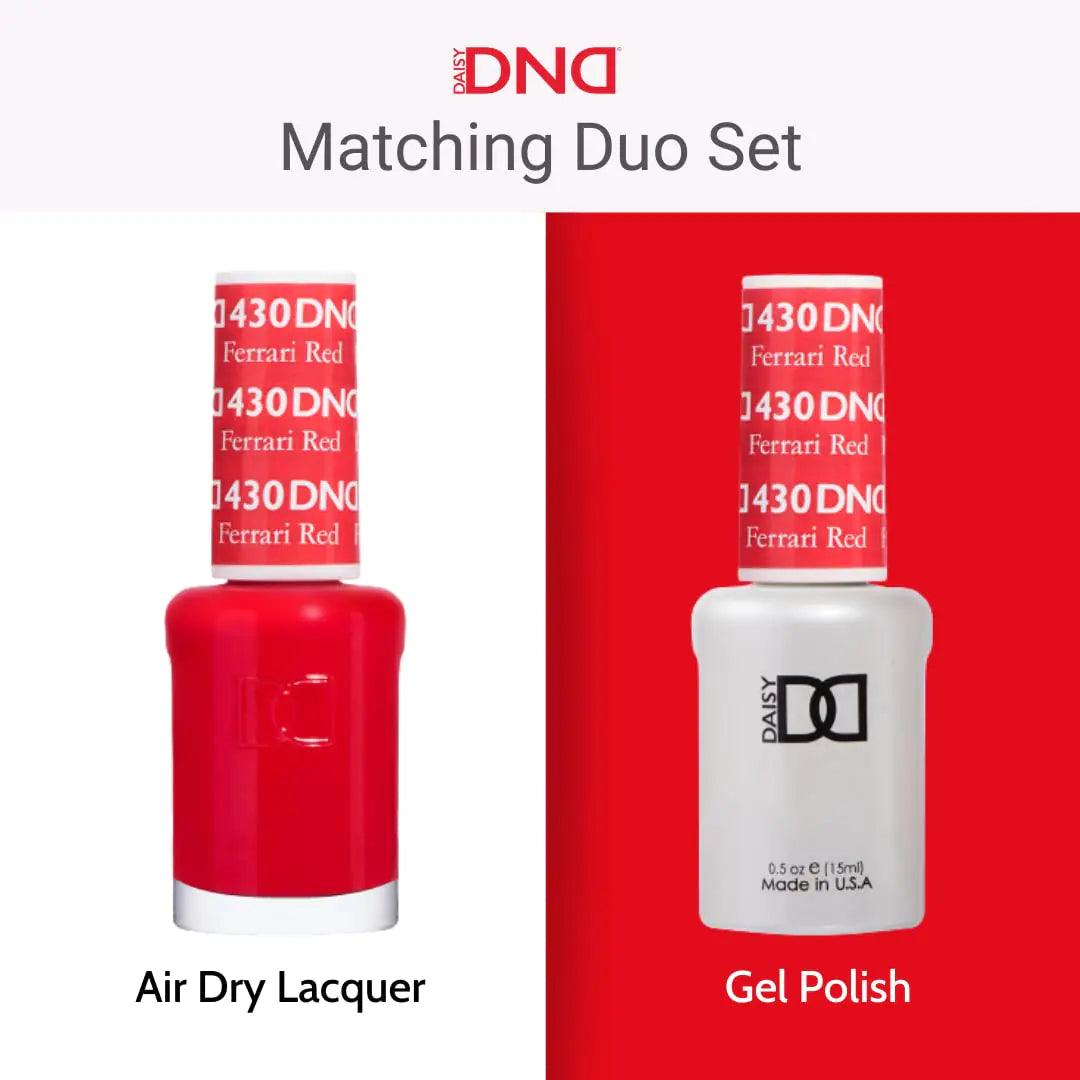 DND Gel Polish Set, Sheer Collection, UV/LED GelPolish and Air Dry Nail Lacquer, Matching Chip-Free Polish Duo, 0.5 Fl Oz Each Ivory Cream - Evallys.com # #