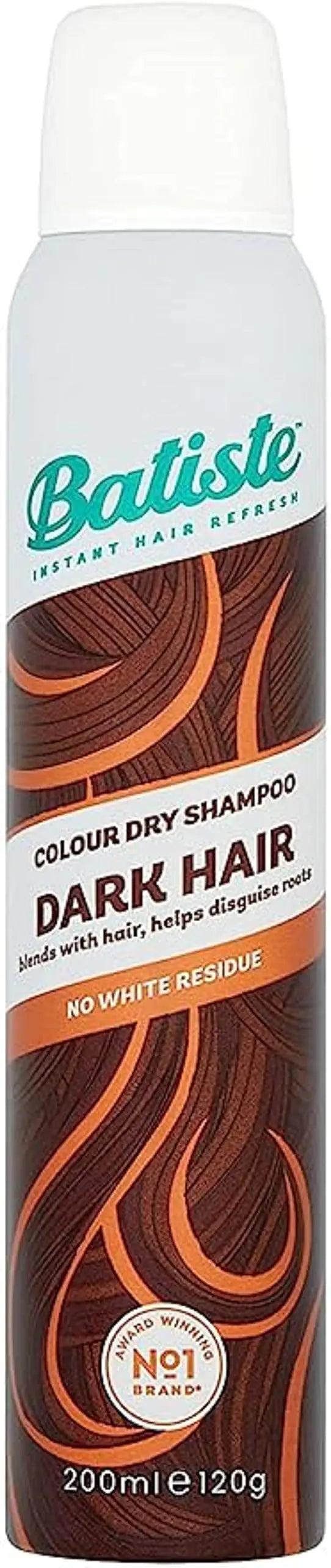 Batiste Dry Shampoo, Dark & Deep Brown 6.73 oz (Pack of 3) - Evallys.com # #