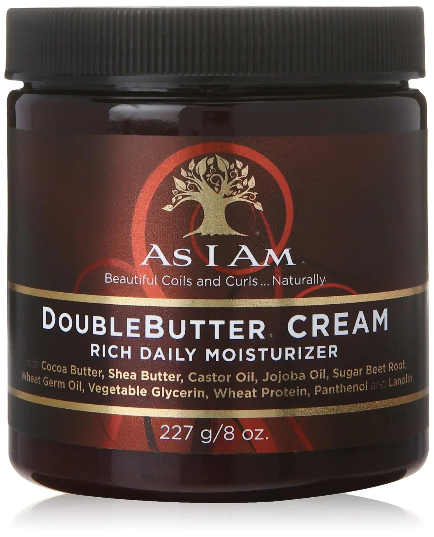 As I Am Double Butter Rich Daily Moisturizer, 8 Ounce - Evallys.com # #