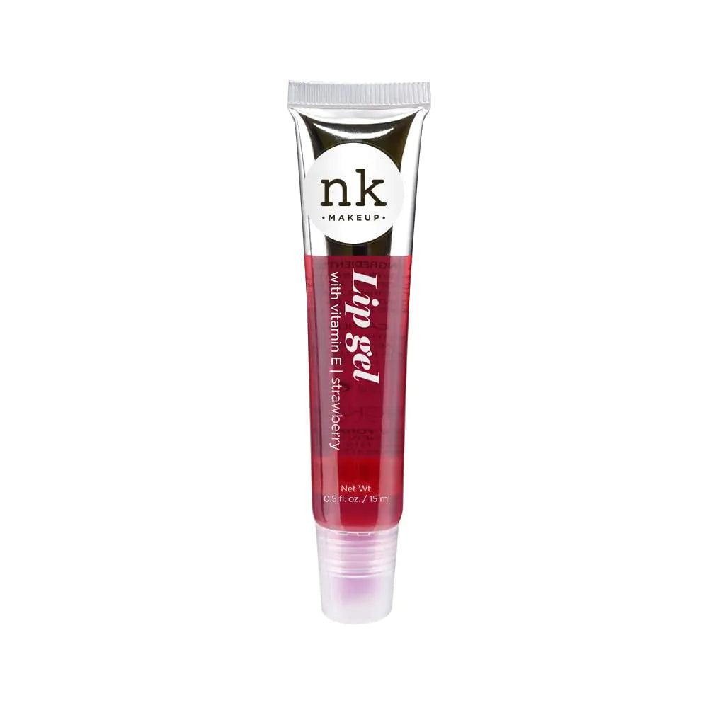 NICKA K NEW YORK VARIETY SET OF 5 NK Hydrating Lip Gel - Vitamin E (Clear, Rosehip Oil, Bubble Gum, Cherry, Strawberry) - Evallys.com # #