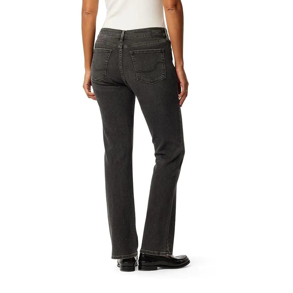 Signature by Levi Strauss & Co Women's Modern Straight Jeans Plus Size 20 Plus Moonlit - Evallys.com # #