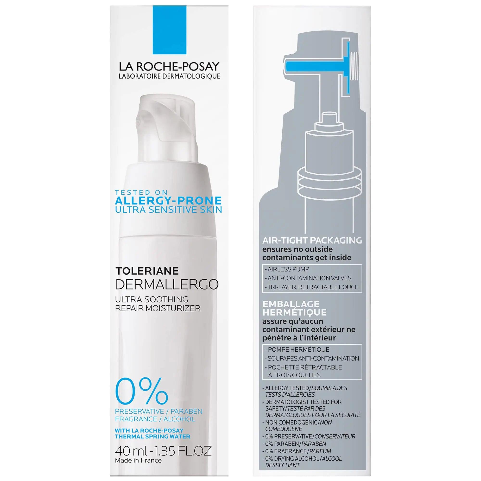 La Roche-Posay Toleriane Dermallergo Ultra Soothing Repair Face Moisturizer for Sensitive Skin, Gentle Moisturizing Face Cream for Dry Skin, Packaging May Vary, Formerly Toleriane Ultra - Evallys.com # #