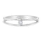 10K White Gold Diamond Promise Ring (1/10 Cttw, H-I Color, I1-I2 Clarity) - Evallys.com # #