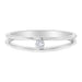 10K White Gold Diamond Promise Ring (1/10 Cttw, H-I Color, I1-I2 Clarity) - Evallys.com # #