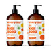 Everyone 3-in-1 Kids Soap, Body Wash, Bubble Bath, Shampoo, 32 Ounce (Pack of 2), Orange Squeeze, Coconut Cleanser with Organic Plant Extracts and Pure Essential Oils (Packaging May Vary) 32 Fl Oz (Pack of 2) - Evallys.com # #