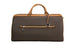 Copy of Michael Kors Travel Extra Large Brown PVC Top Zip Duffle Weekender Luggage Bag - Evallys.com # #