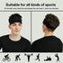 Sports Headbands for Men (5 Pack),Moisture Wicking Workout Headband, Sweatband Headbands for Running,Cycling,Football,Yoga,Hairband for Women and Men Dark Gray, Green, White, Blue, Black - Evallys.com # #