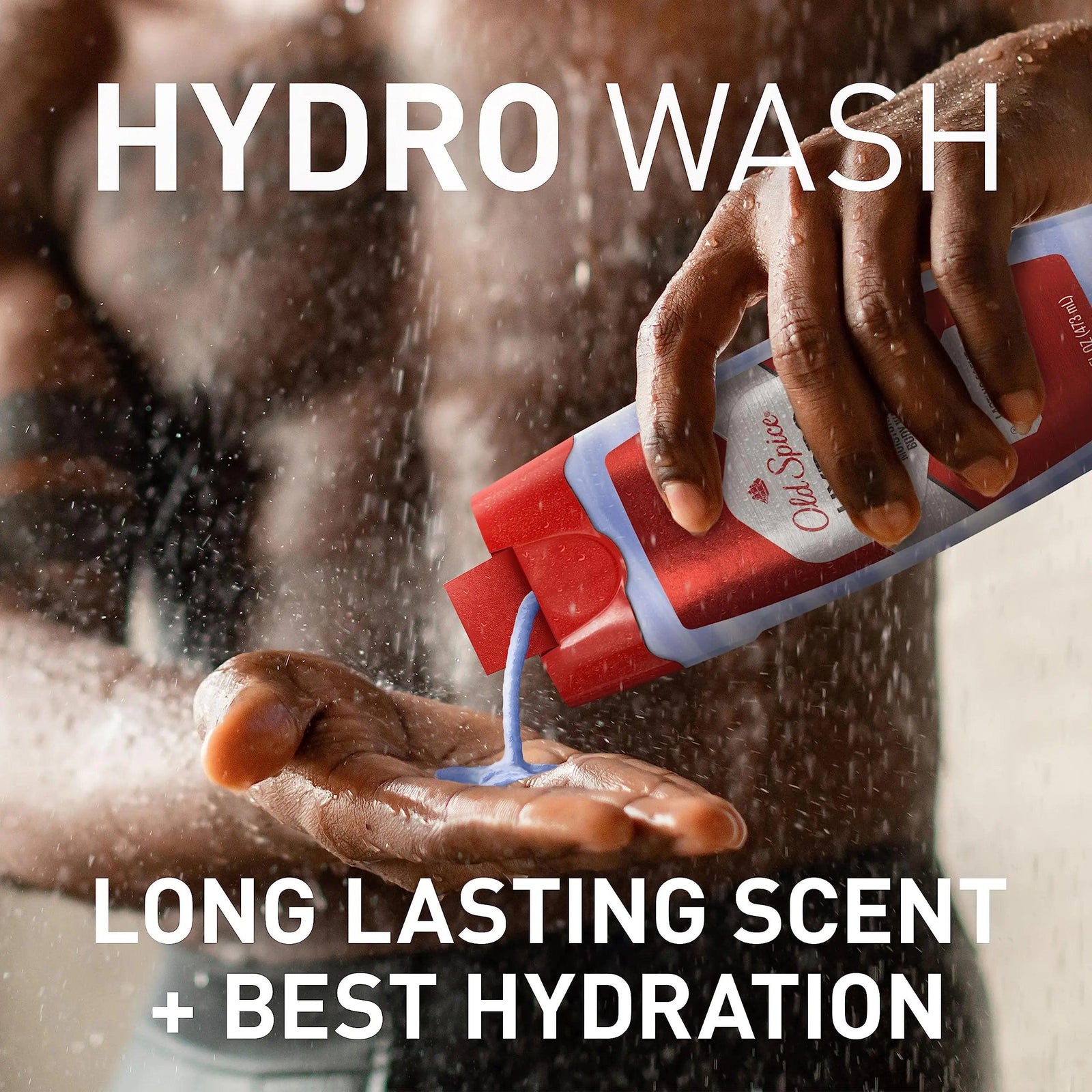 Old Spice Hydro Body Wash for Men, 2 in 1 Lasting Scent + Hydration, Hardest Working Collection, Smoother Swagger Scent, 16 Ounce (Pack of 4) - Evallys.com # #