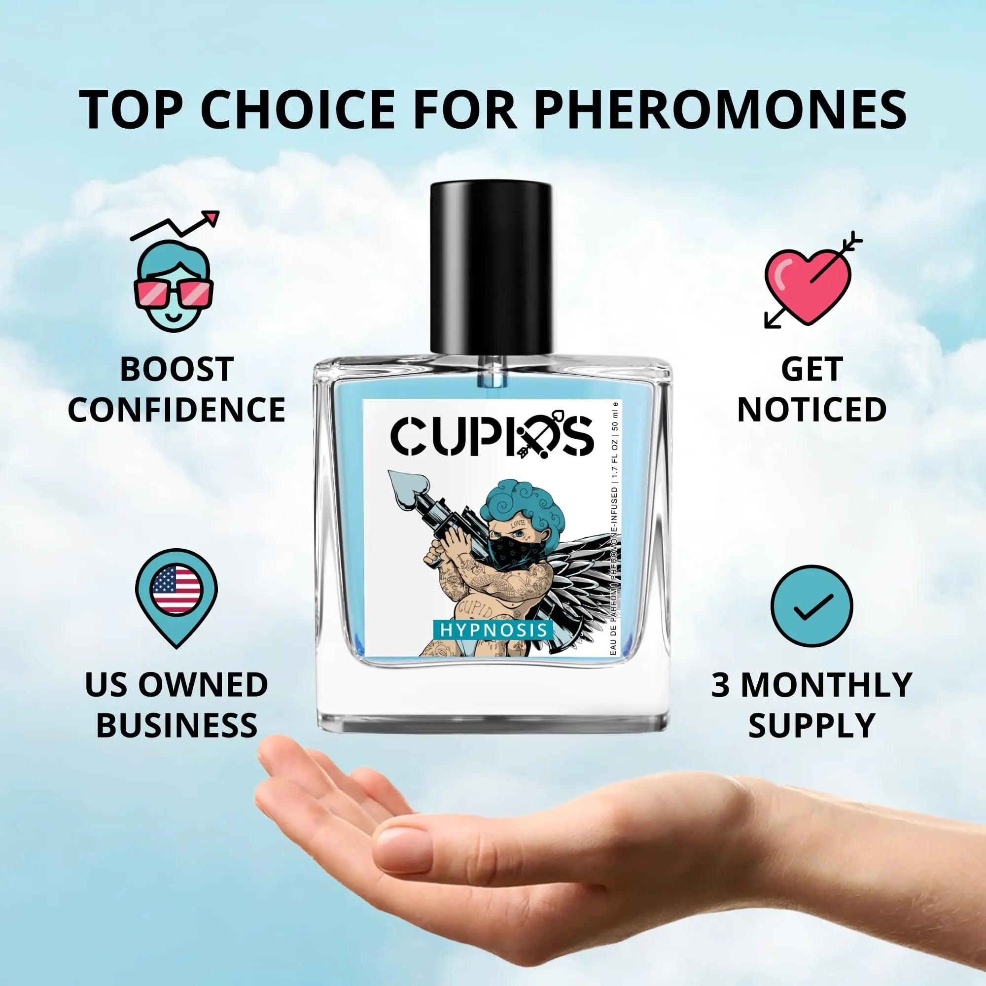 Original EDP Hypnosis 2.0 Pheromone-Infused Cologne for Men - Pheromone Perfume for Men Fragrance - Real Pheromone Perfume 50ml - Evallys.com # #