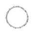 .925 Sterling Silver 1/4 Cttw Round Diamond Link Bracelet - Size 7.50" - (I-J Color, I2-I3 Clarity) - Evallys.com # #