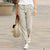 Drawstring Elastic Waist Pants - Evallys.com