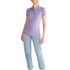 AEROPOSTALE Women's Aero Uniform Polo Short Sleeve X-Small Purple Haze - Evallys.com # #