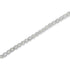 .925 Sterling Silver 1.0 Cttw Diamond Miracle-Set Square Milgrain 7" Link Tennis Bracelet (I-J Color, I3 Clarity) - Evallys.com # #