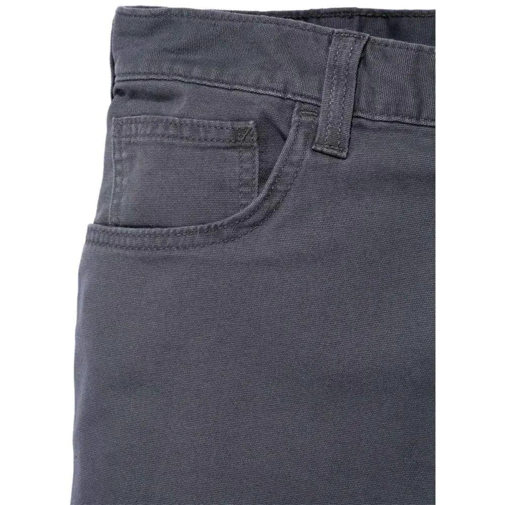 Carhartt Men's Rugged Flex Relaxed Fit Canvas 5Pocket Work Pant 48W x 30L Gravel - Evallys.com # #