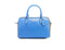 Coach Rowan Mixed Racer Blue Canvas Leather Colorblock Satchel - Evallys.com # #