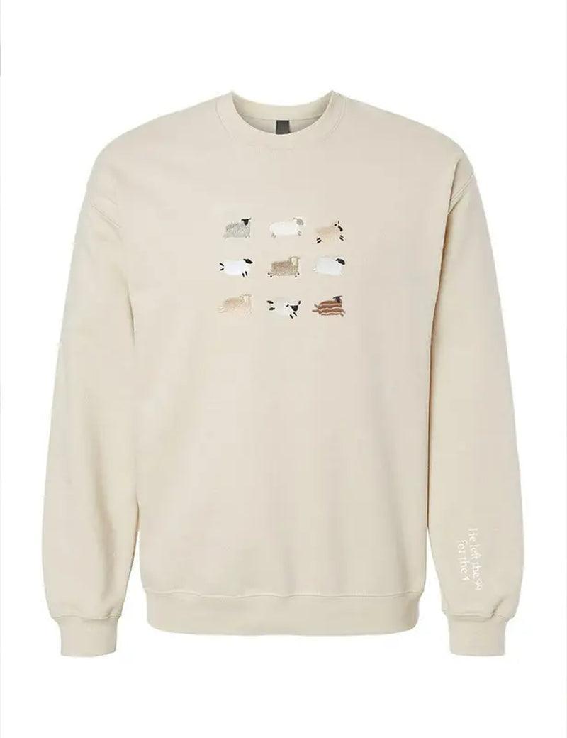 Lost Sheep Sweatshirt (Cream Beige) - Evallys.com # #