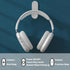 Aictoe Pro Wireless Headphones Bluetooth,Active Noise Canceling over Ear Headphones with Microphones Hifi Audio Headset for Ios/Android-Silver - Evallys.com # #