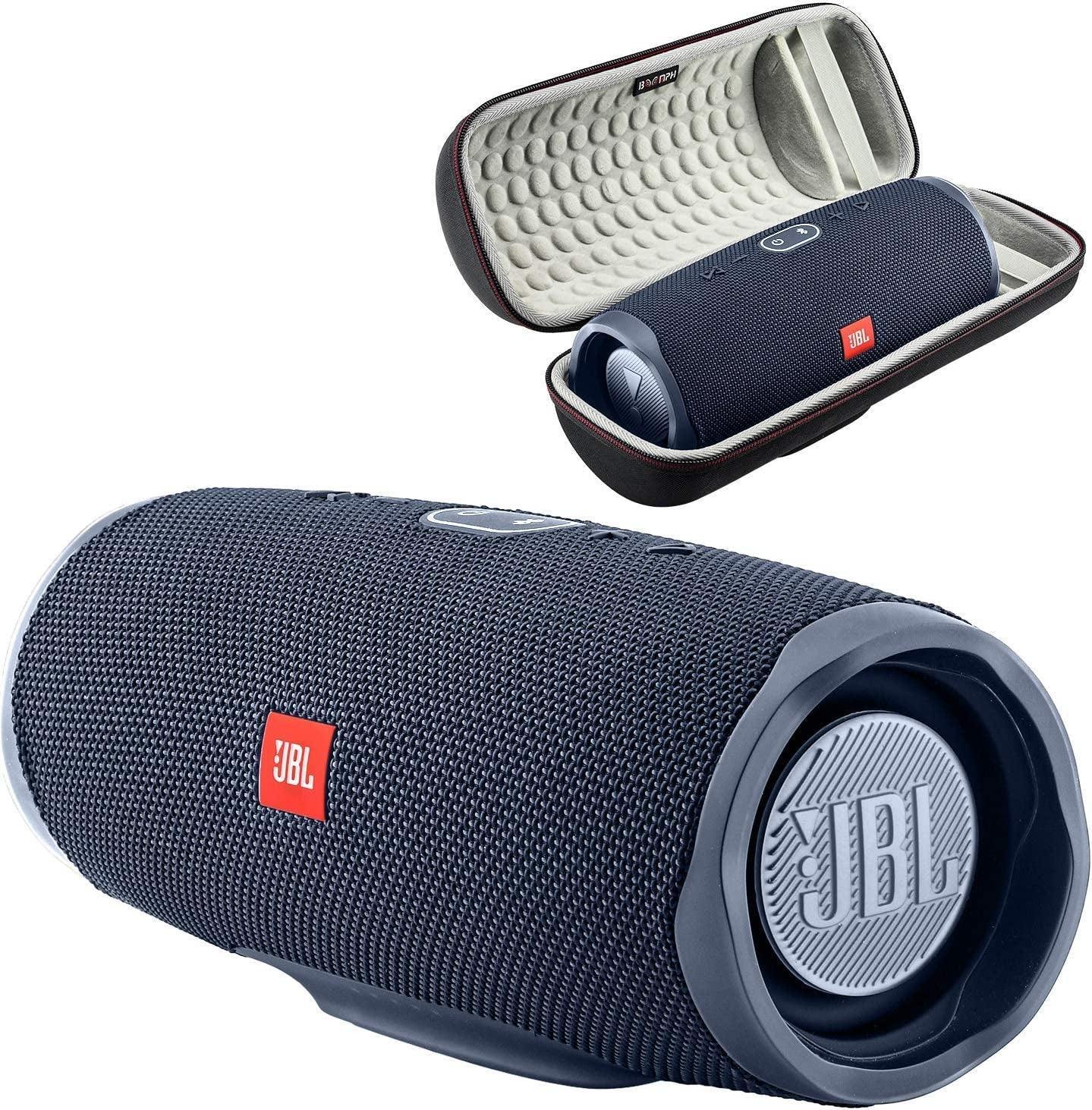 Boomph JBL Charge 4 Portable Waterproof Wireless Bluetooth Speaker Bundle Portable Hard Carrying Protective Case - Blue - Evallys.com # #