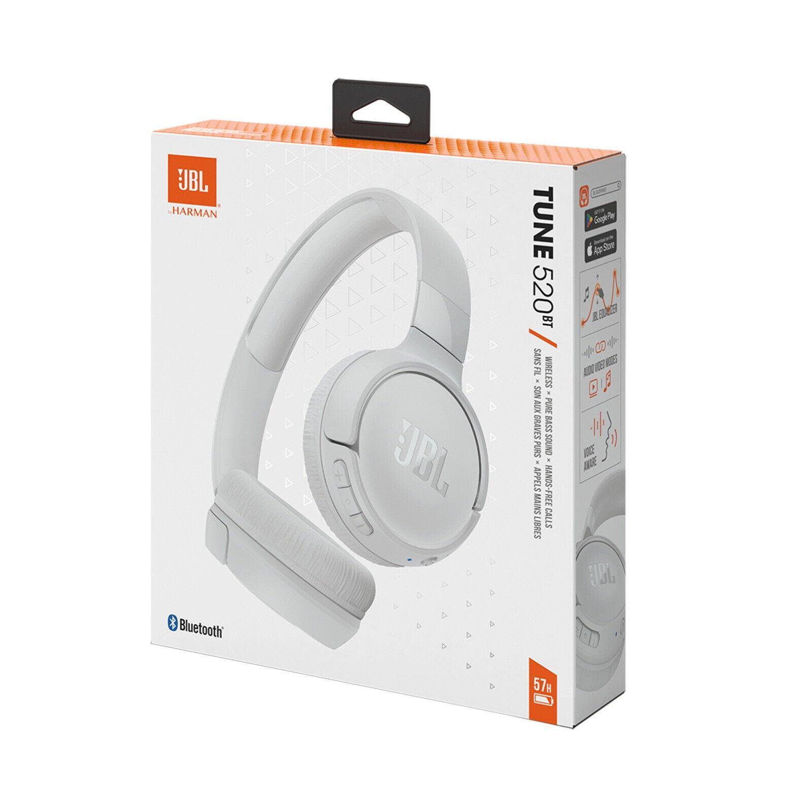 JBL Tune 520BT Wireless Bluetooth On-Ear Headphones - Evallys.com