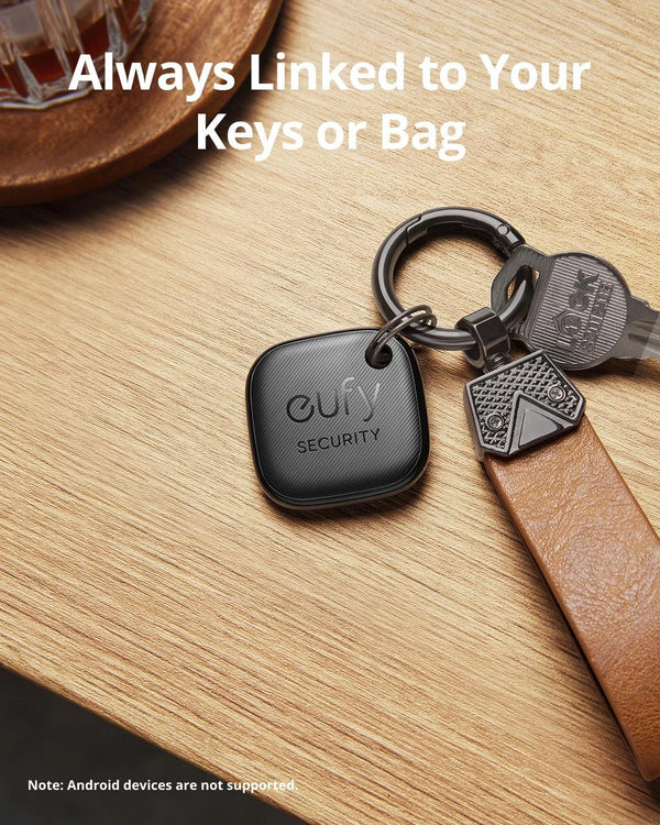 eufy Security SmartTrack Link Works With Apple Find My Key Finder Bluetooth Tracker Tag For Earbuds & Luggage Phone Finder IOS - Evallys.com # #