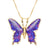 Silver Butterfly Necklace - Evallys.com