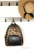 Coach Court Leopard Print Medium Leather Backpack - Evallys.com # #