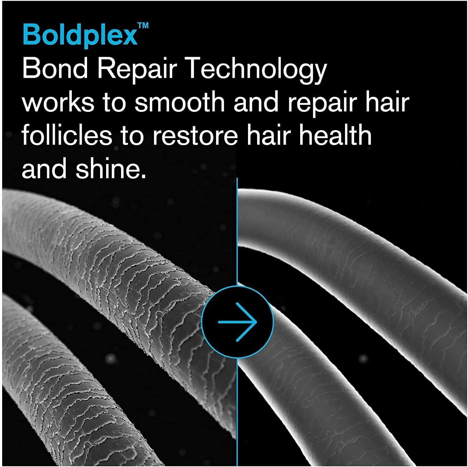 BoldPlex 3 Hair Mask - Deep Conditioner & Protein Treatment for Dry, Damaged Hair - Includes Rosemary Oil for Hair Growth - Repairs & Nourishes Curly, Bleached, or Frizzy Hair - 6.76 Fl Oz - Evallys.com # #