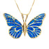 Handcrafted Butterfly Necklace - Evallys.com # #