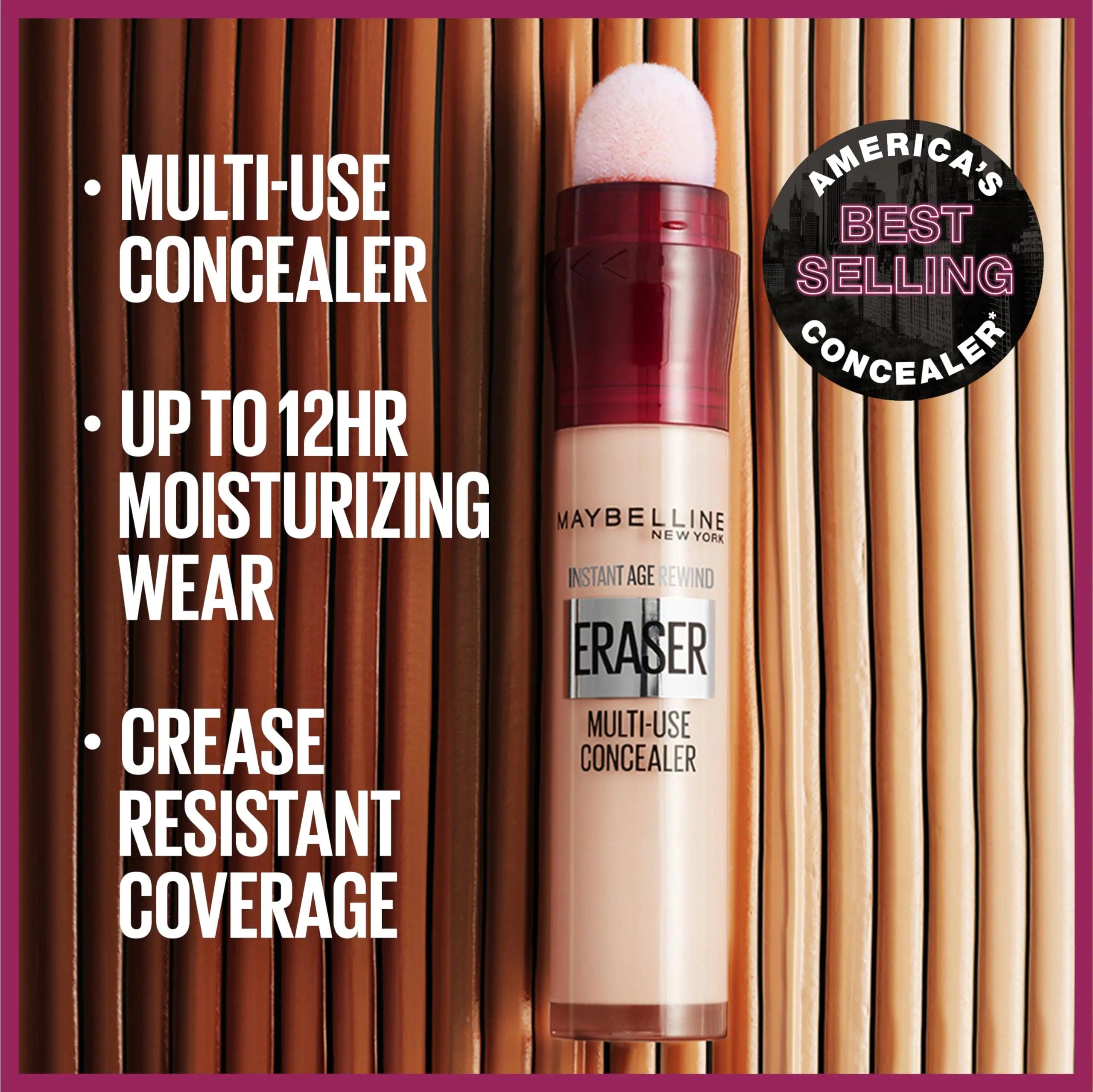 Maybelline Instant Age Rewind Eraser Dark Circles Treatment Multi-Use Concealer, 120, 1 Count (Packaging May Vary) 0.2 Fl Oz (Pack of 1) - Evallys.com # #