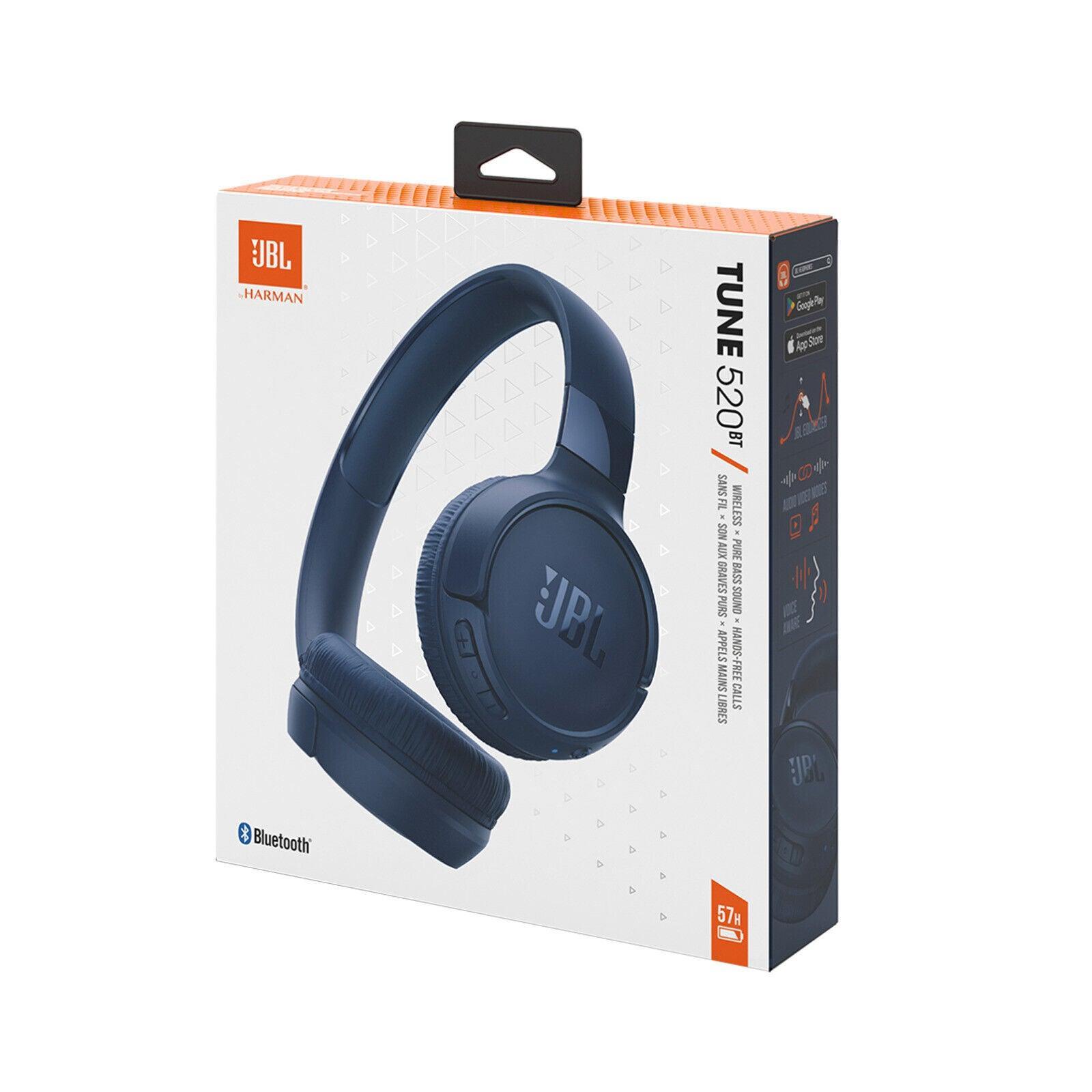 JBL Tune 520BT Wireless Bluetooth On-Ear Headphones - Evallys.com # #