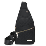 Lightweight Crossbody Sling Bag - Adjustable Strap, Zip Closure, Perfect For Travel, Sports & Hiking - Evallys.com