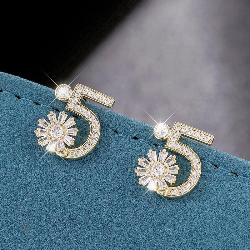 Women's Fashion Temperament Pearl Vintage Earrings - Evallys.com # #