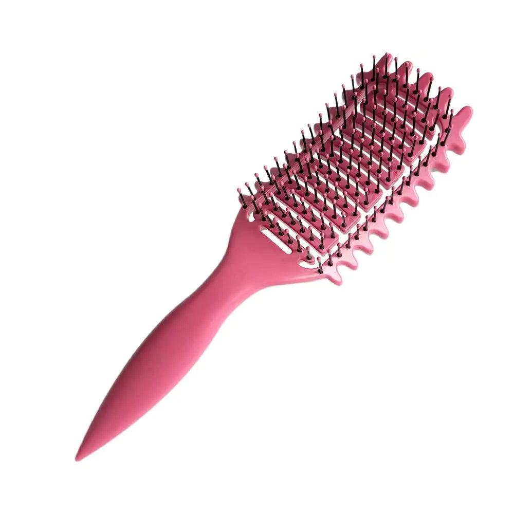 Curl Defining Brush for Curly Hair, 2024 New Vented Hair Brush, Curly Hair Brush Defining, Define Styling Brush for Curly Hair, Shaping and Defining Curls for Women (Pink 1PC) Pink 1PC - Evallys.com # #