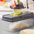 Donepart Vegetable Chopper 16 in 1 with Slicing Container 8 Blades Sink ABS and Stainless Steel Kitchen Accessories - Evallys.com # #