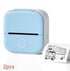 Portable Mini Thermal Label Printer Home Photo Printer Student Wrong Question Printer Bluetooth Mini Label Printer Price Tag - Evallys.com # #