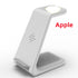 3 In 1 Fast Charging Station Wireless Charger Stand Wireless Quick Charge Dock For Phone Holder - Evallys.com