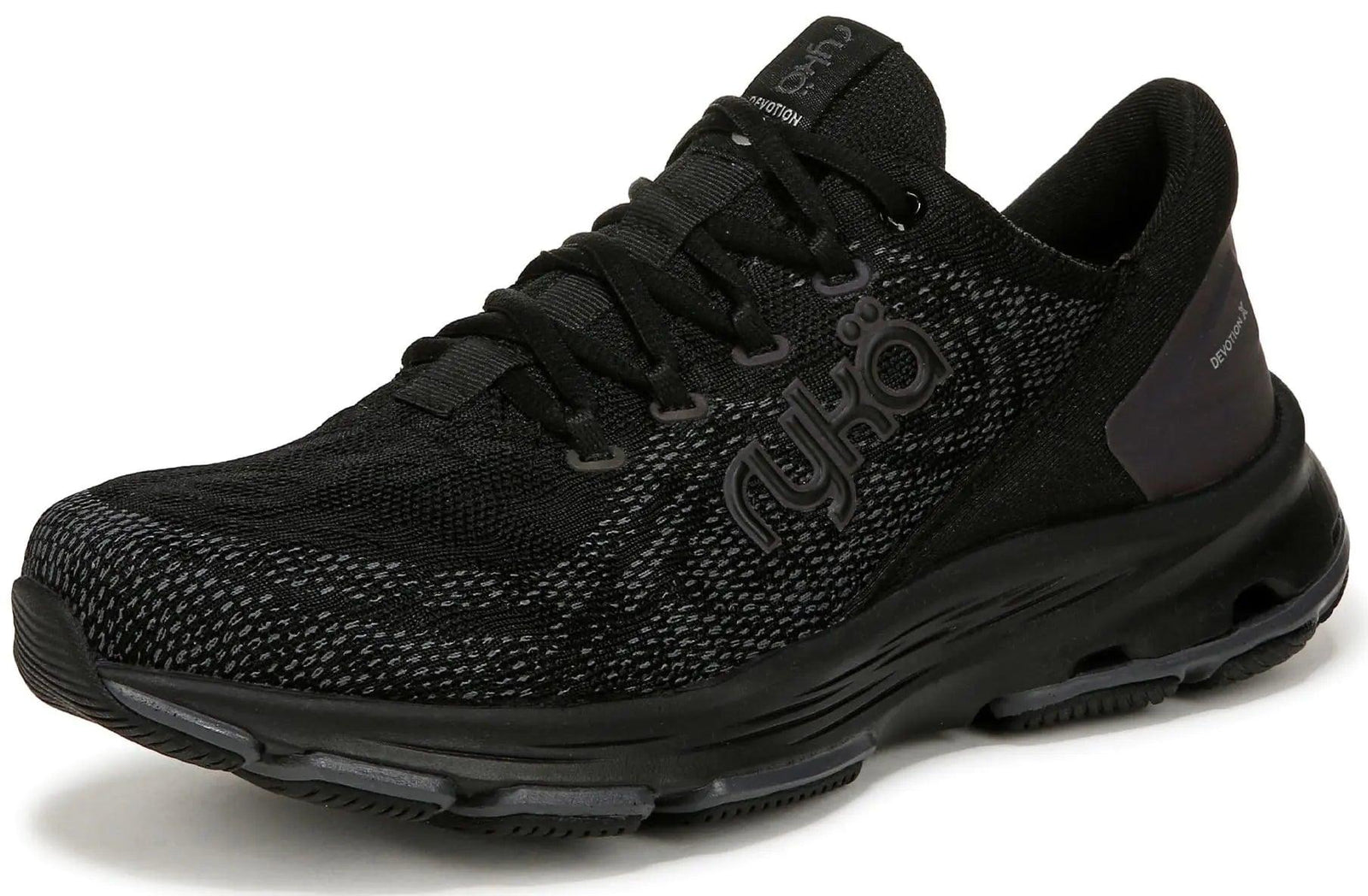 Ryka Women's Devotion X Walking Shoe 11 Wide Black/Black - Evallys.com # #