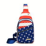 Lightweight Crossbody Sling Bag - Adjustable Strap, Zip Closure, Perfect For Travel, Sports & Hiking - Evallys.com
